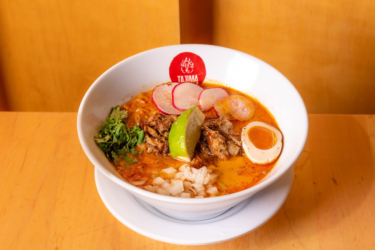 Tajima carnitas ramen